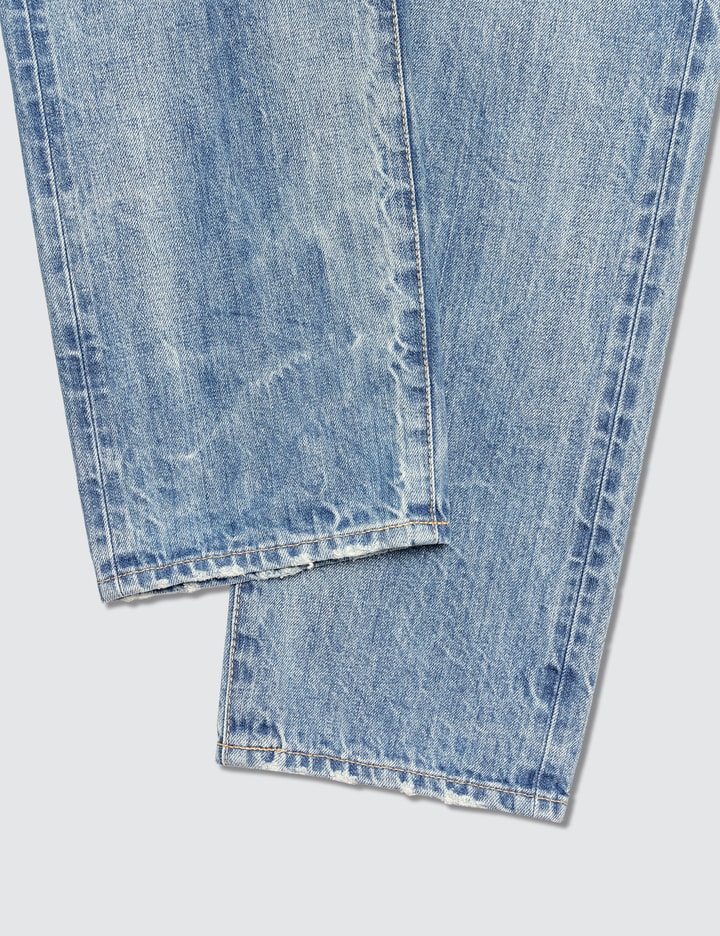 Washed Remake Wide Denim Jeans Placeholder Image