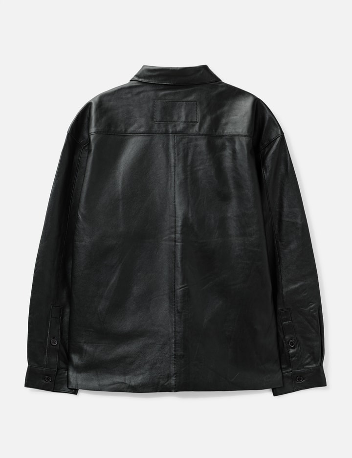 Beach Brains Float Overshirt In Black