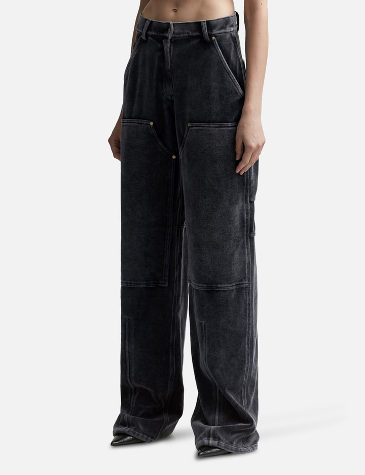 Workwear Pants in Crushed Velour Placeholder Image