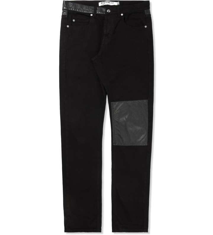 Darkest Black Recycled Skinny Jeans Placeholder Image