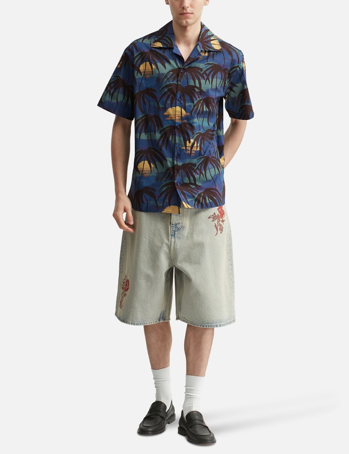 Drole de Monsieur Chemise Palmiers