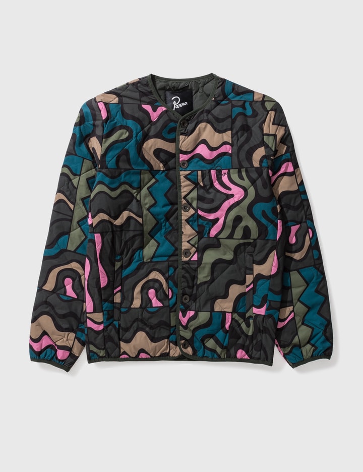 Gem Stone Pattern Quilted Jacket Placeholder Image