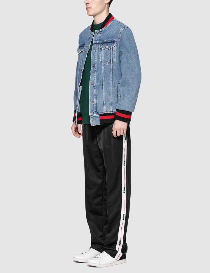 Denim Varsity Jacket Placeholder Image