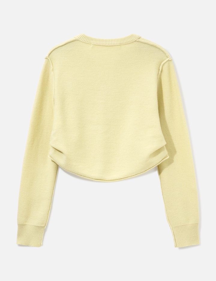 Perverze Side-Tuck Knit Cardigan