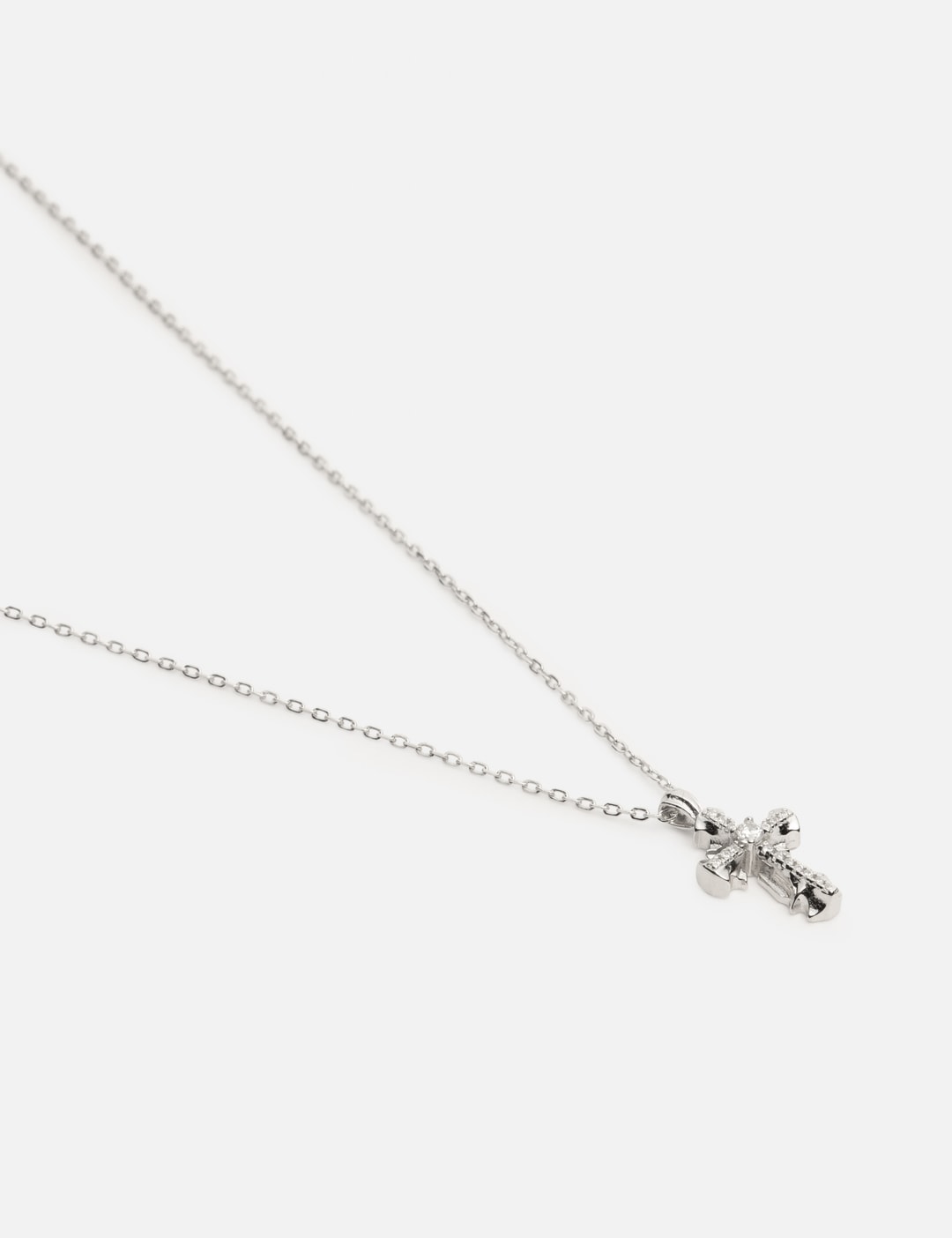 CRUCIS Mini Cross Pendant Necklace view 10