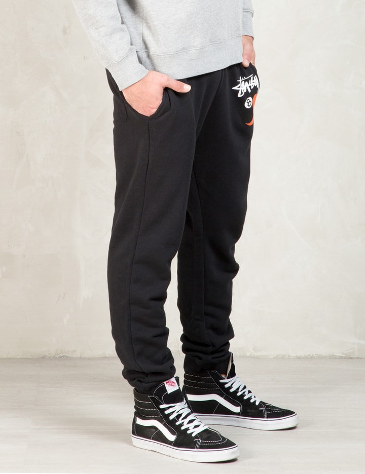 Black Yin Yang Ball Sweatpants Placeholder Image