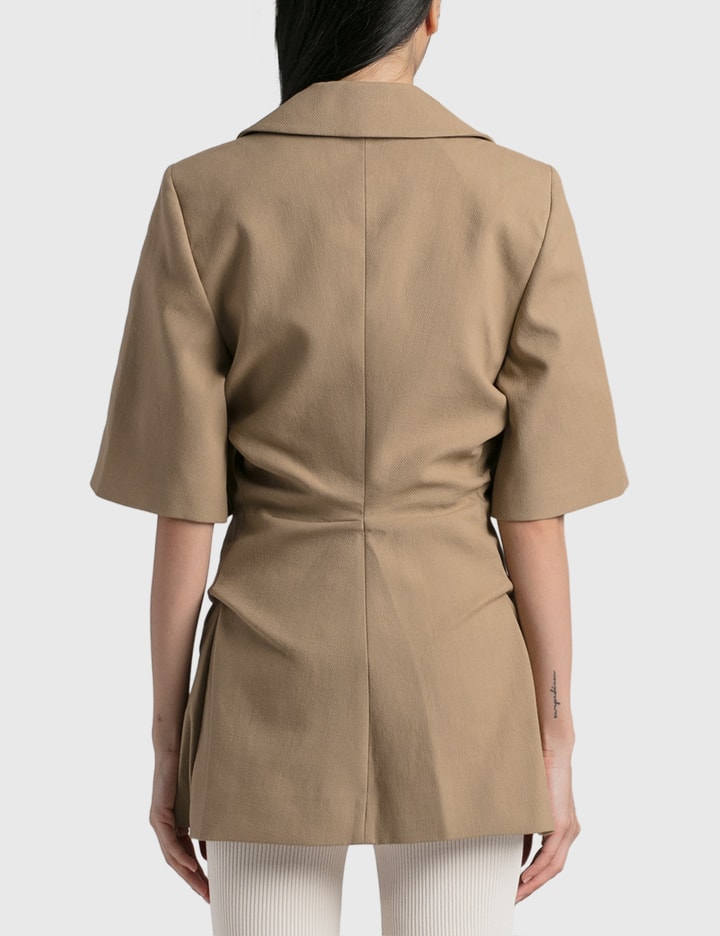 Cotton Short Sleeve Blazer Placeholder Image