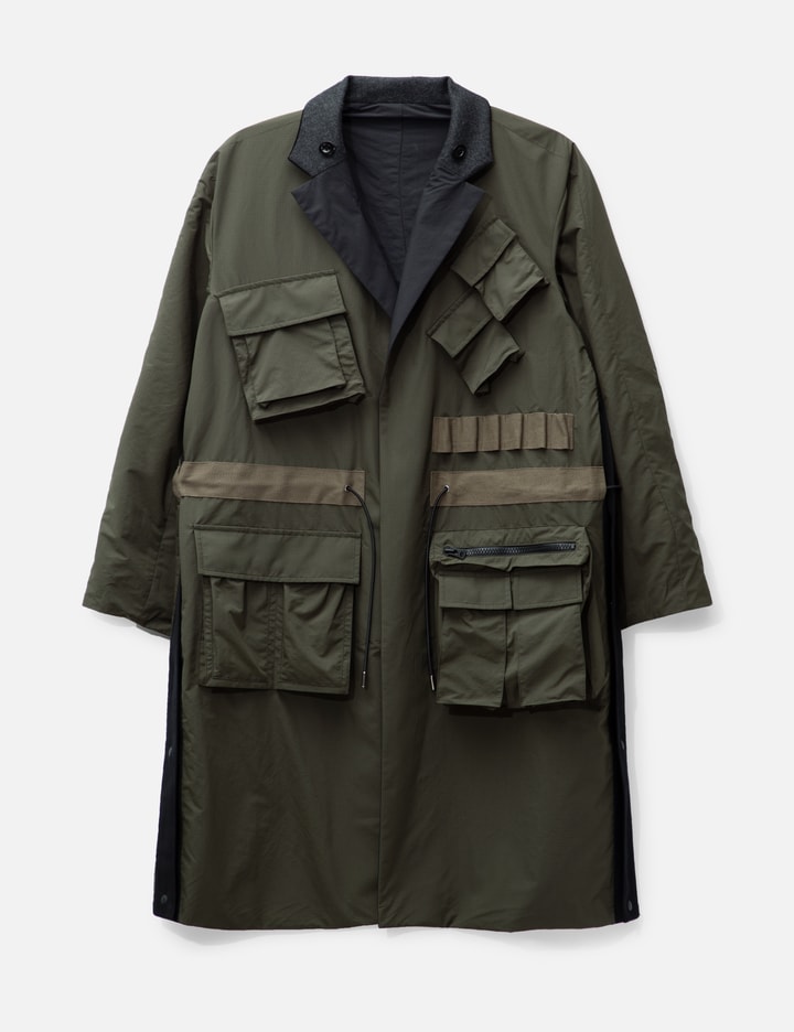 Matte Taffeta Reversible Long Coat Placeholder Image