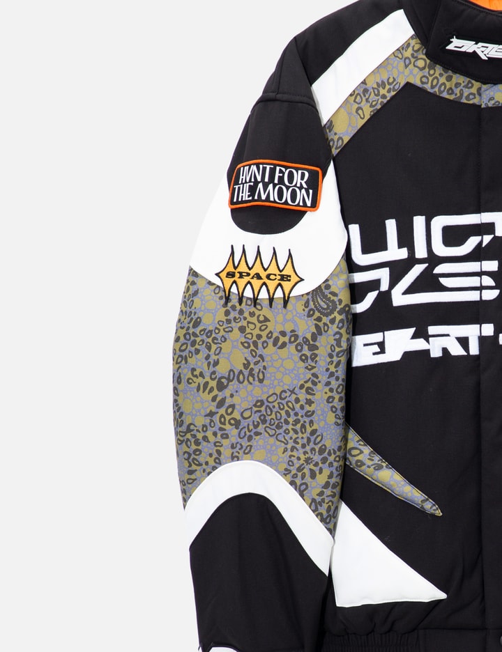 Billionaire Boys Club Space Suit Oversize Racer Jacket In Black