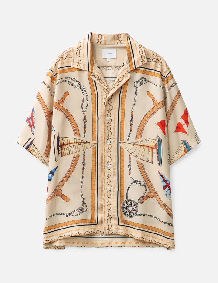Rhude Nautical Silk Shirt Placeholder Image