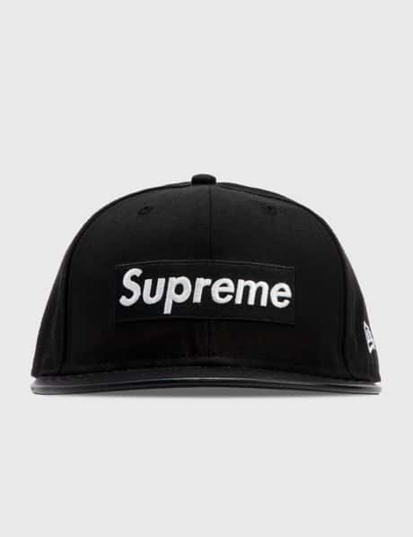 Supreme Supreme X New Era With Leather Cap