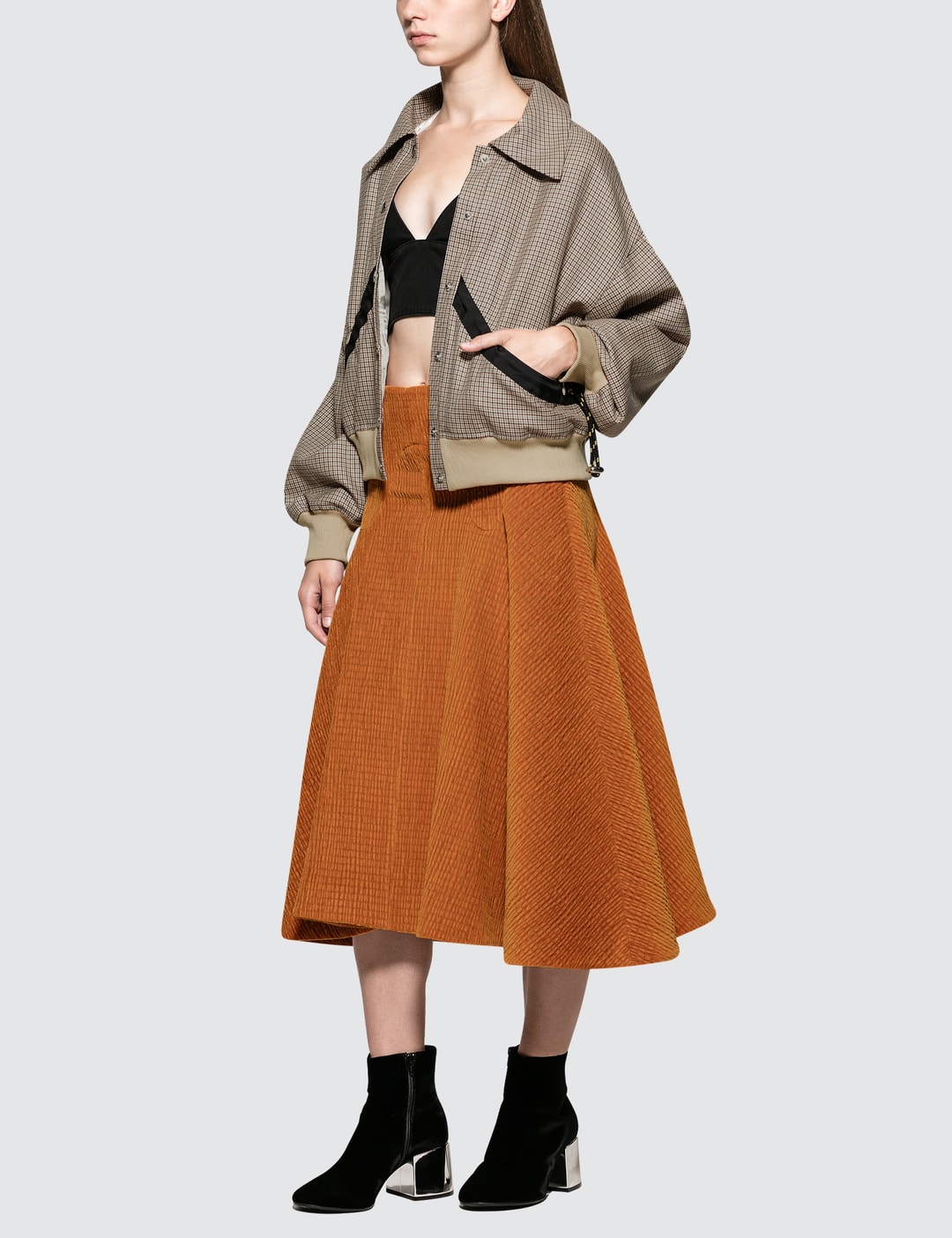 Heavy Jersey Flare Skirt view 12