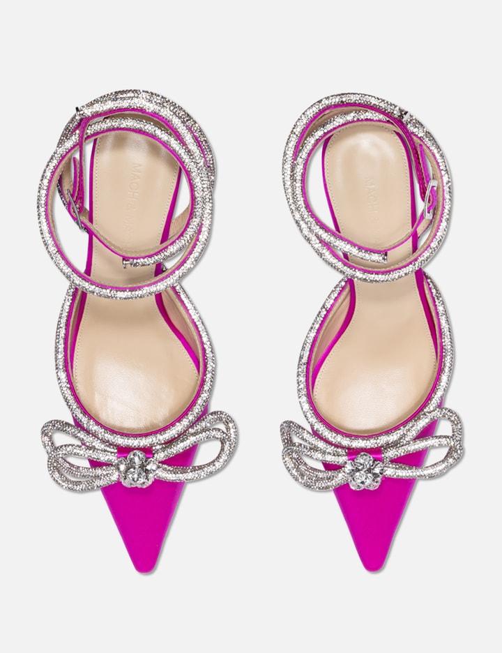 Double Bow Satin Heels Placeholder Image