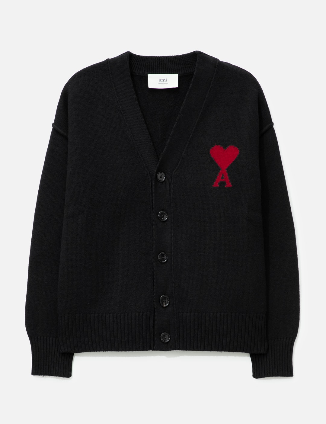 Cardigan With Contrasted Ami De Coeur view 7