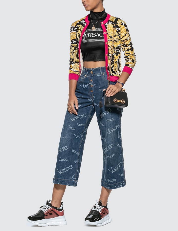90s Vintage Logo Crop Top Placeholder Image
