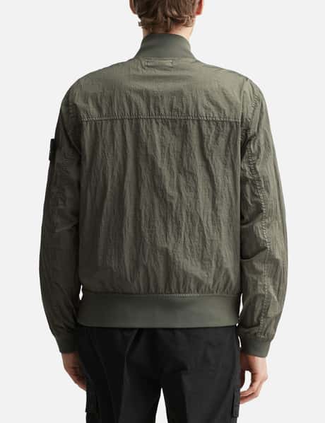 Stone Island Nylon Metal Bomber Jacket HBX
