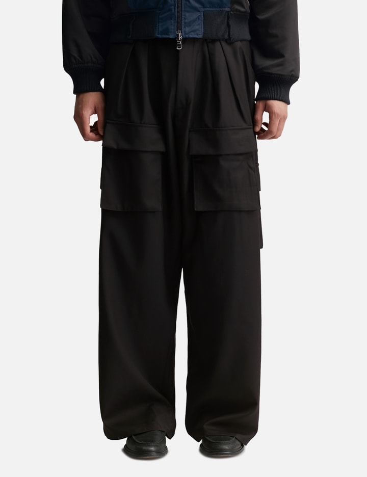 Classic Wool Cargo Trousers Placeholder Image