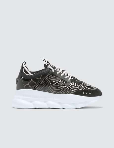 Versace Men's Chain Reaction Caged Sneakers