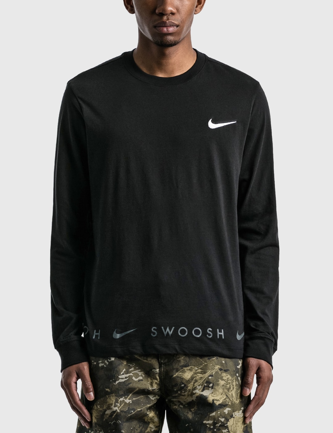 Nike - Nike Sportswear Swoosh Long T-shirt HBX - Globally Fashion Lifestyle by Hypebeast