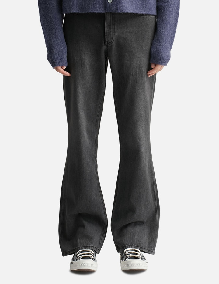Tonywack Flared-Leg Distressed Denim Jeans