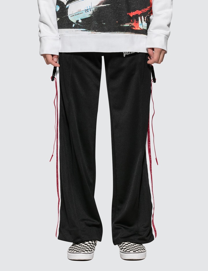 Side Tape Wide Leg Track Pants Placeholder Image