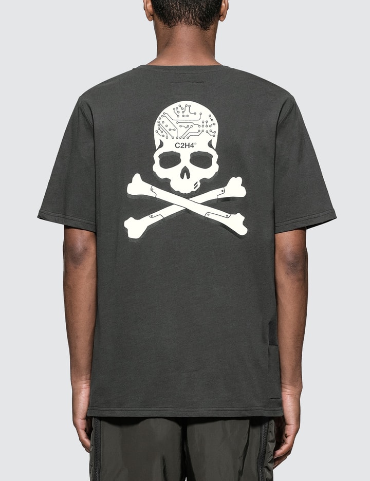 C2H4 x Mastermind Japan Skull Print Pocket T-Shirt Placeholder Image
