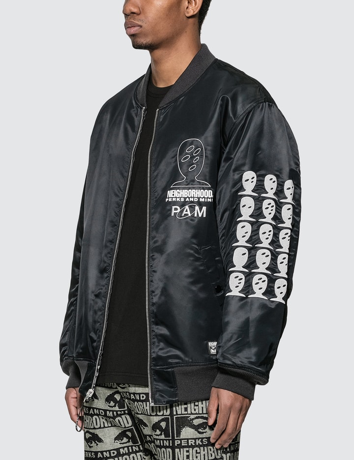Perks and Mini - P.A.M. x Neighborhood Reversible Bomber Jacket Perks and Mini - P.A.M. x Neighborhood Reversible Bomber Jacket