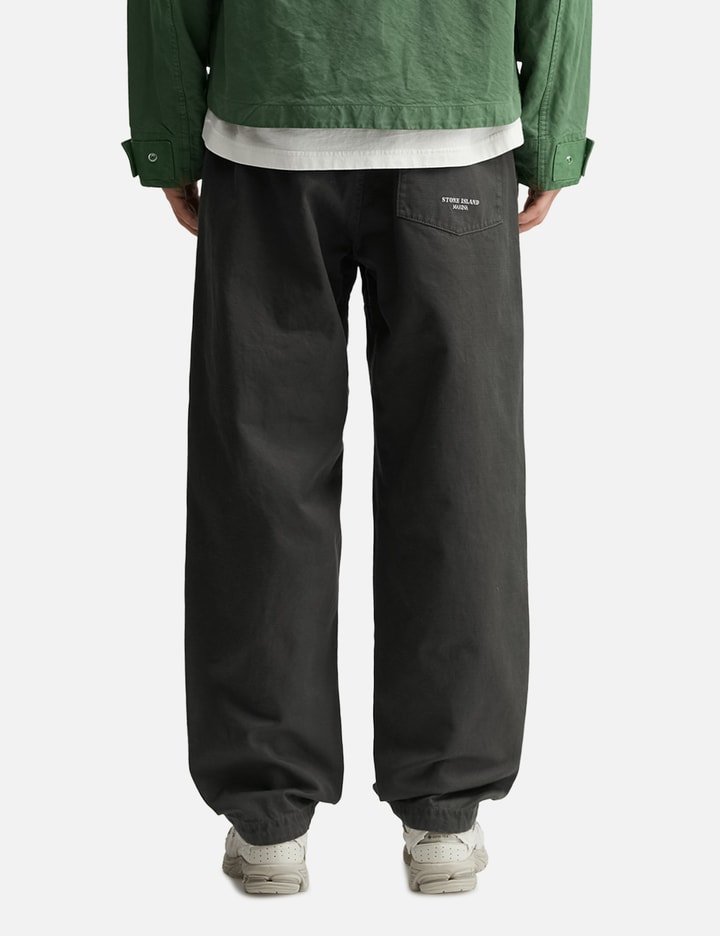 스톤 아일랜드 Slub Cotton Batavia-TC_S.I. Marina Loose-Fit Cargo Trousers