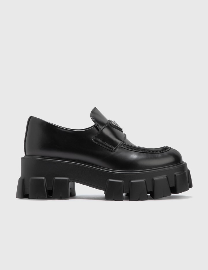 Brushed Leather Loafers Placeholder Image