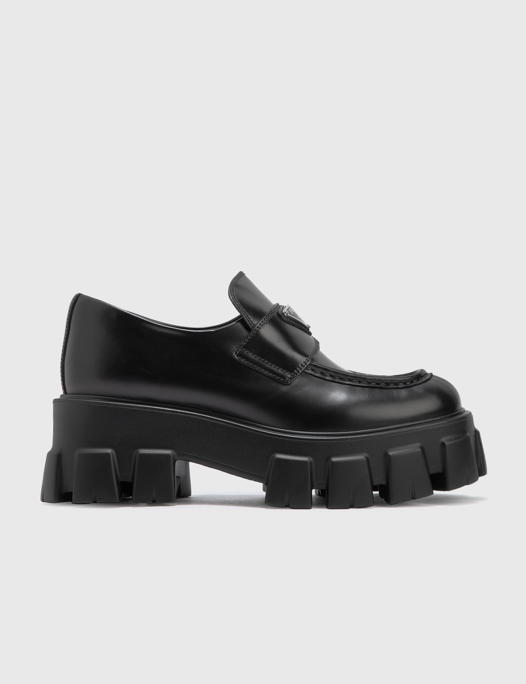 Brushed Leather Loafers Placeholder Image