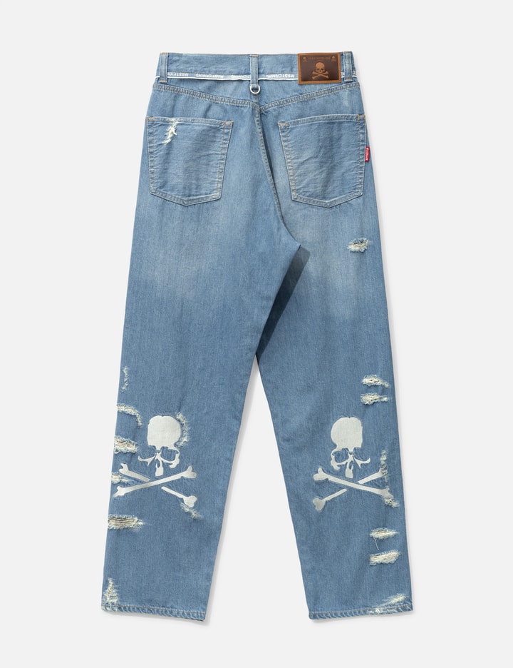 INSIDE-OUT STRAIGHT DENIM PANTS Placeholder Image