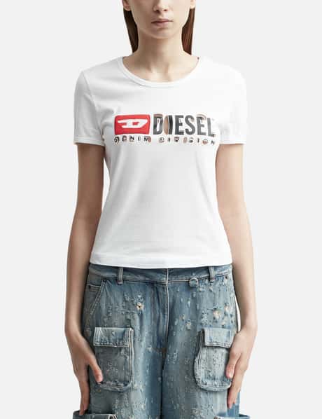 Diesel T-uncutie-divstroyed T-shirt