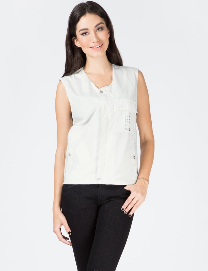 White Strap Vest Placeholder Image