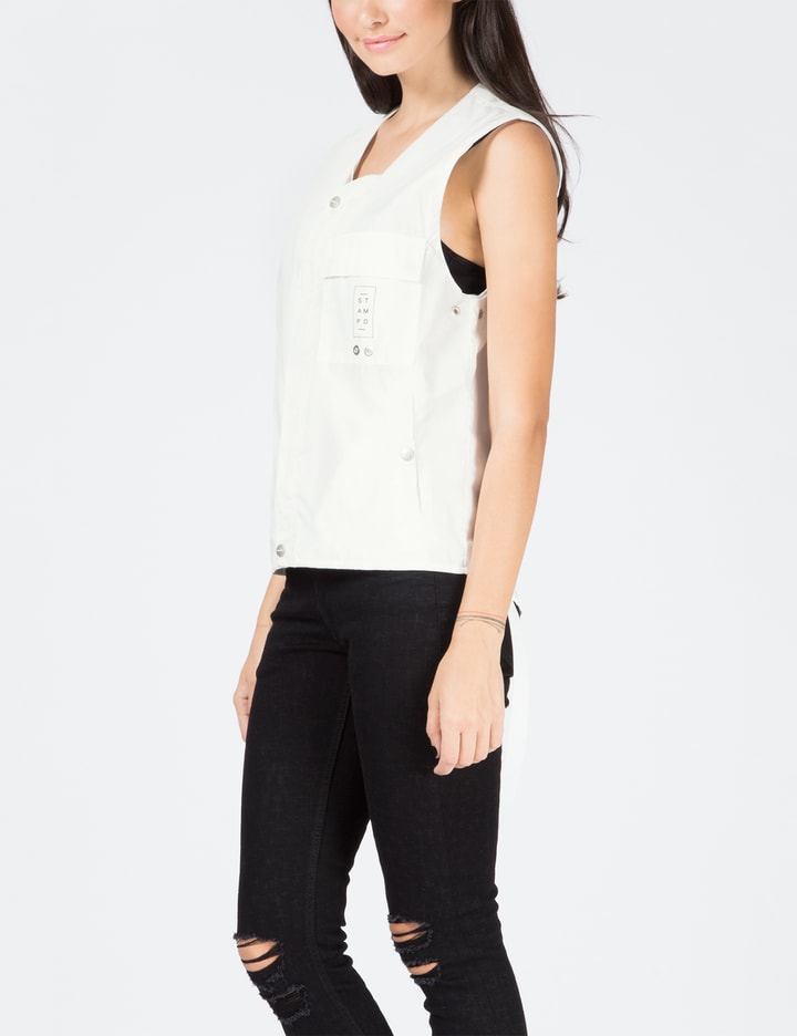 White Strap Vest Placeholder Image