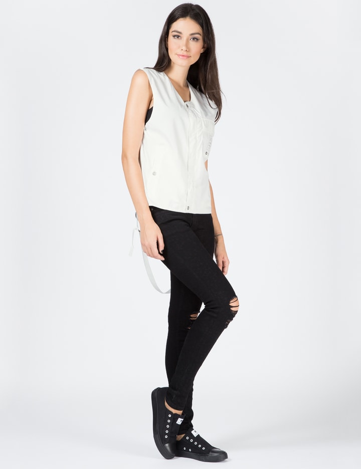 White Strap Vest Placeholder Image