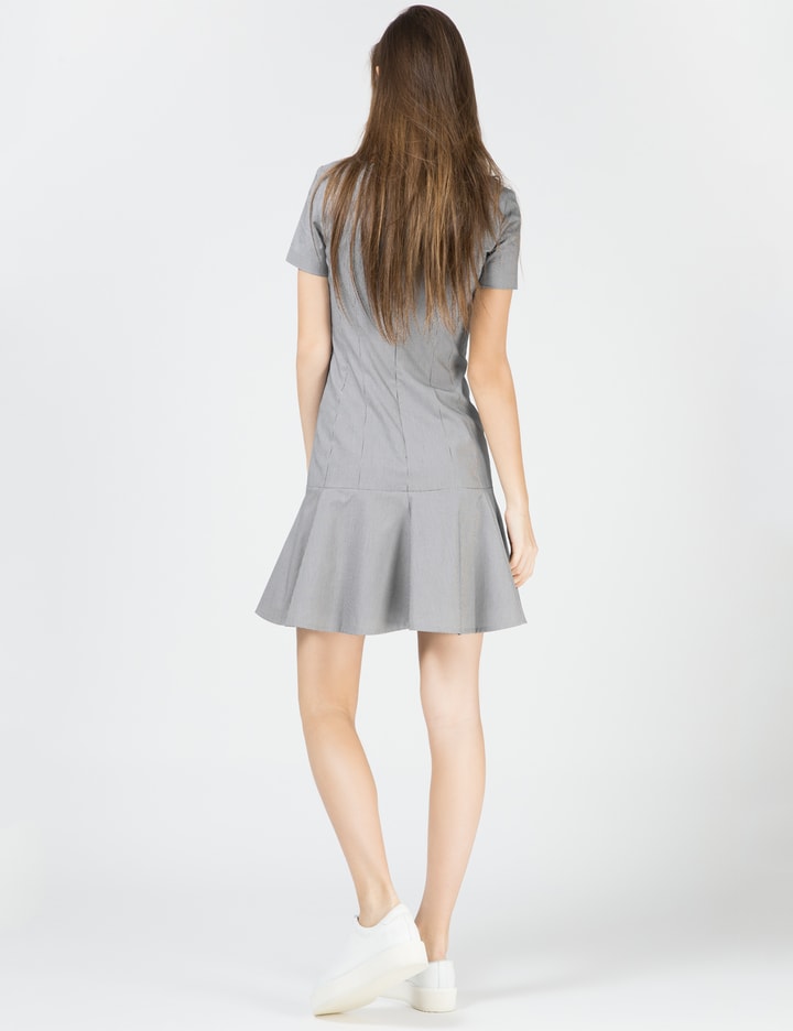 Black/White Light Micro Houndt Dress Placeholder Image