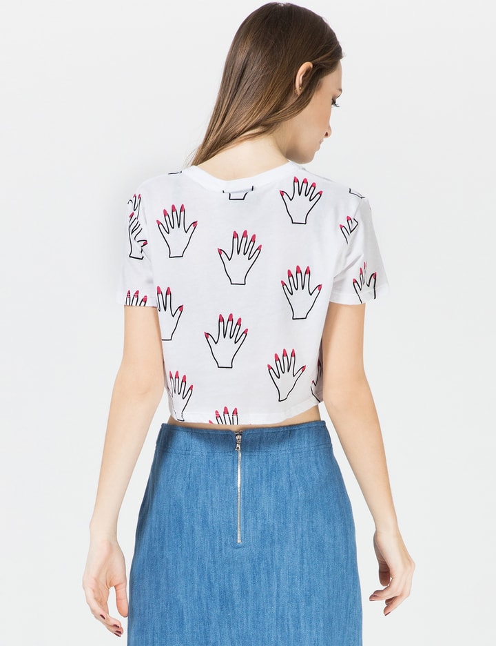 White Heads On Crop T-Shirt Placeholder Image