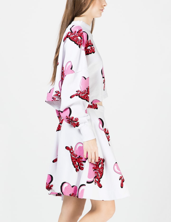 White Yes Please Sweater Placeholder Image