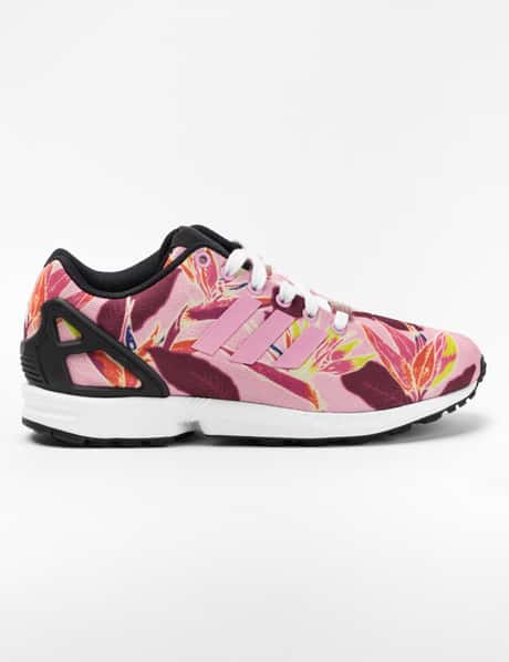 adidas Originals Pink ZX Flux Shoes HBX - Main Image
