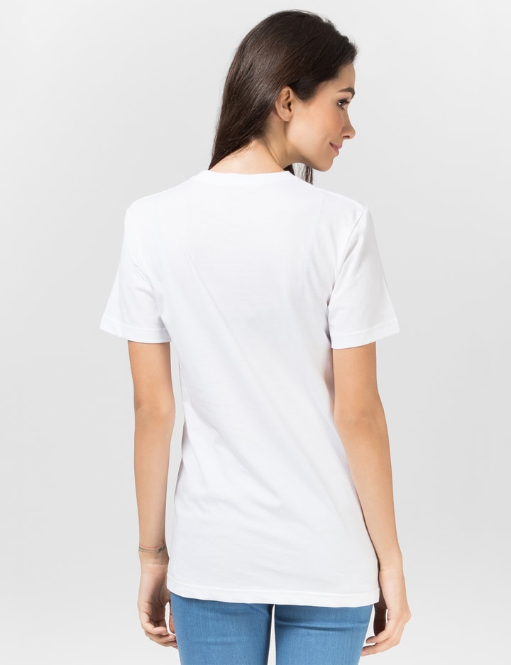 White Pixel Wave T-shirt Placeholder Image