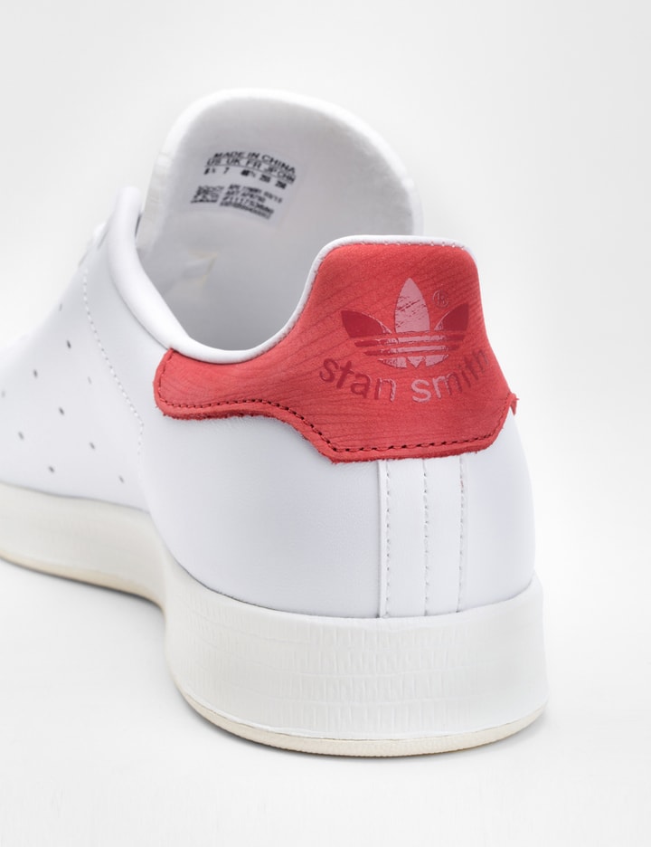 White/Red Stan Smith Luxe Shoes Placeholder Image