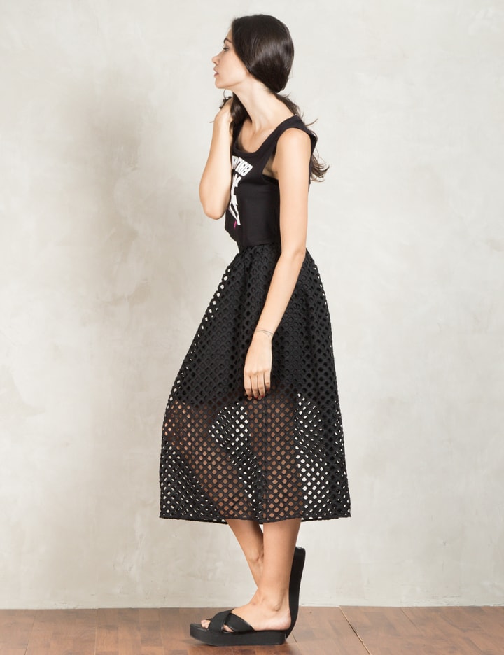 Stüssy Black Certified Dope Crop Tank Top