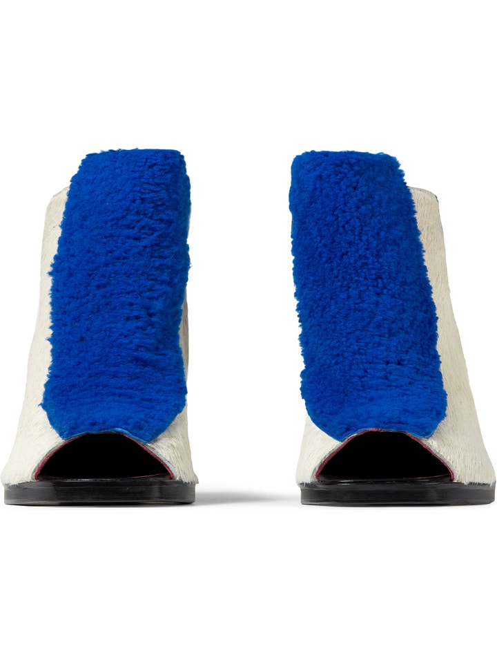 Cobalt Multi Elise Open Toe Booties Placeholder Image