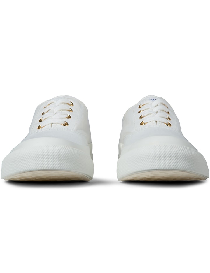 White Canvas Sneakers Placeholder Image