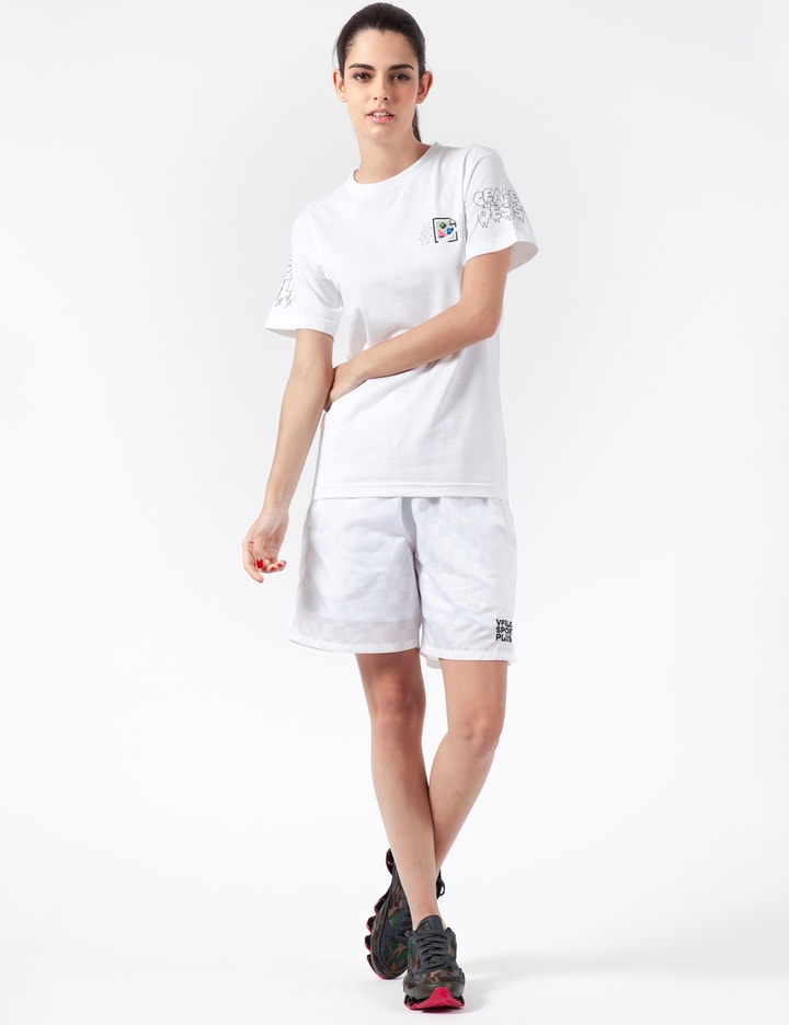 White Be Cease & Desist S/S T-Shirt Placeholder Image