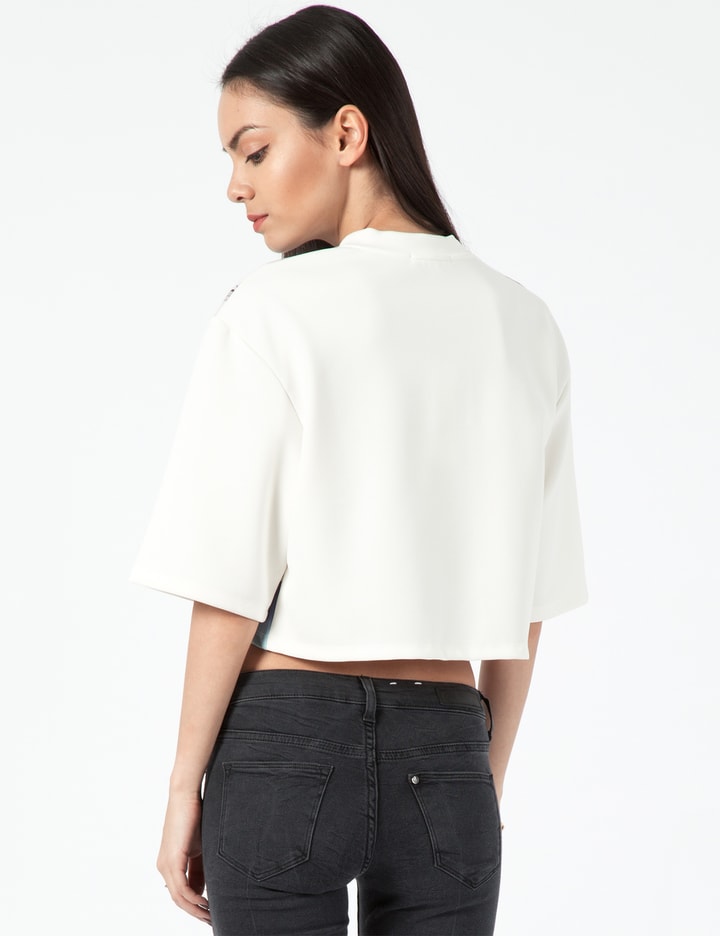 Sky Print Crop Top Placeholder Image