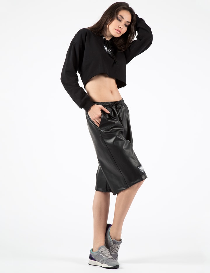 Black Cropped Sweatshirt Placeholder Image