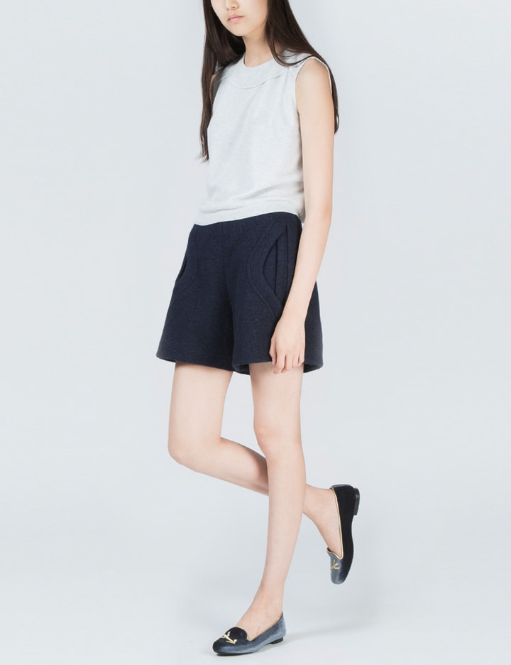 Light Grey Empire Stitched Top Placeholder Image