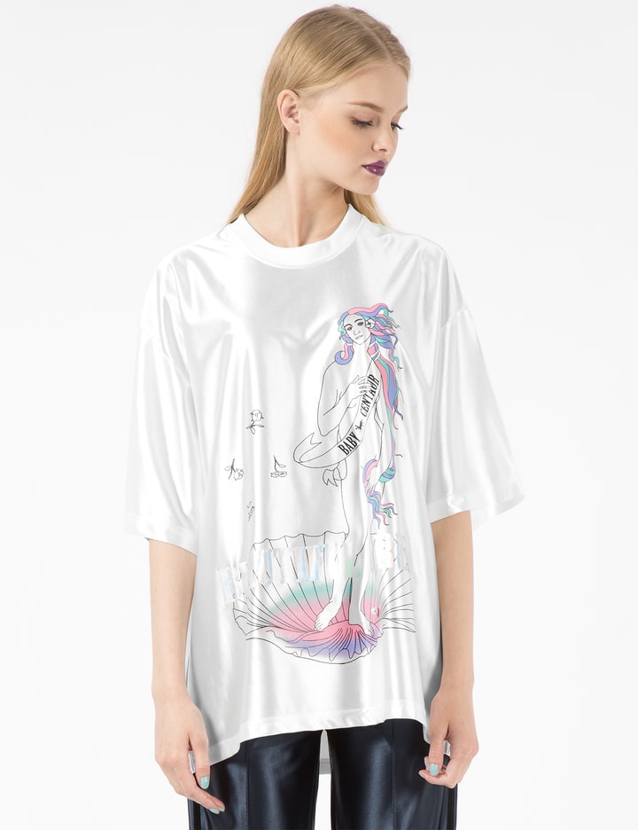 White Beautiful Greed T-Shirt Placeholder Image