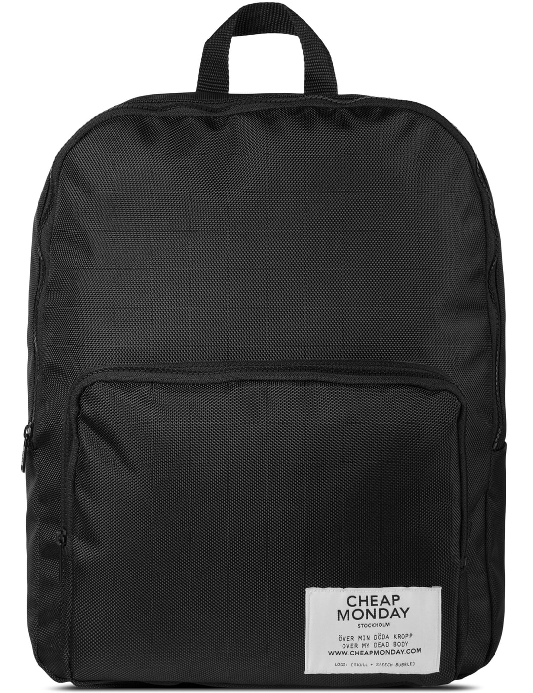 Cheap Monday Black Square Backpack HBX